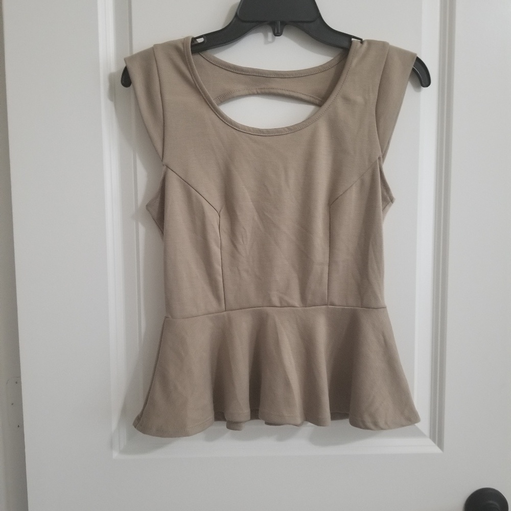 DNA peplum top